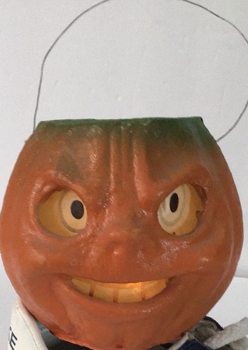 Vtg paper mache halloween - vtg,